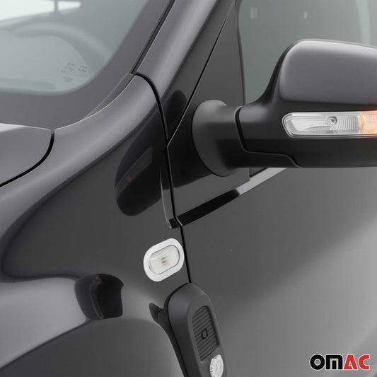 Blinkerrahmen Signalblende Blinker für Dacia Duster 2010-2018 Edelstahl 2x