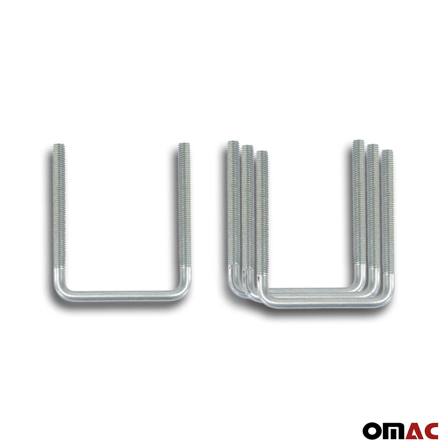 Zestaw mocowań U-kształtnych Menabo 80 mm do boxu dachowego/ładunkowego