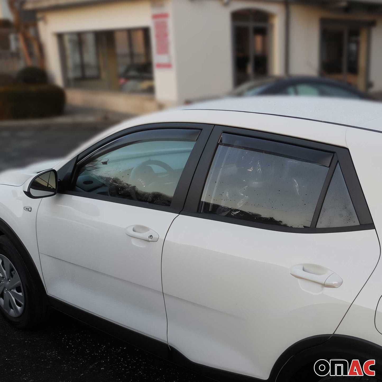 Windabweiser Regenabweiser für Kia Stonic 2017-2025 Dunkel Acryl 4tlg