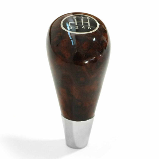 Schaltknauf für Mercedes W202 C208 C209 W210 W211 W220 R170 Walnuss 6 Gang