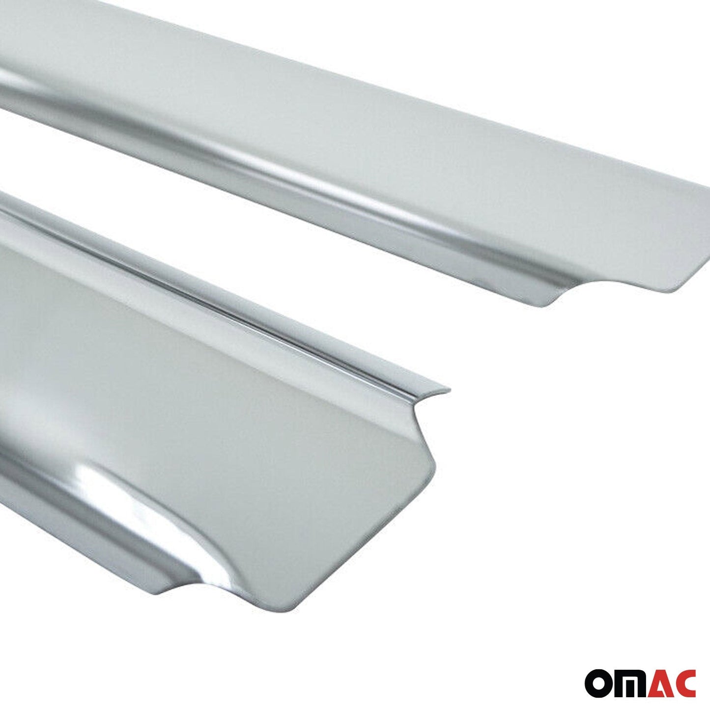 Benzi decorative grilă auto pentru Ford Transit 2006-2014, oțel inoxidabil, argintiu, 2x