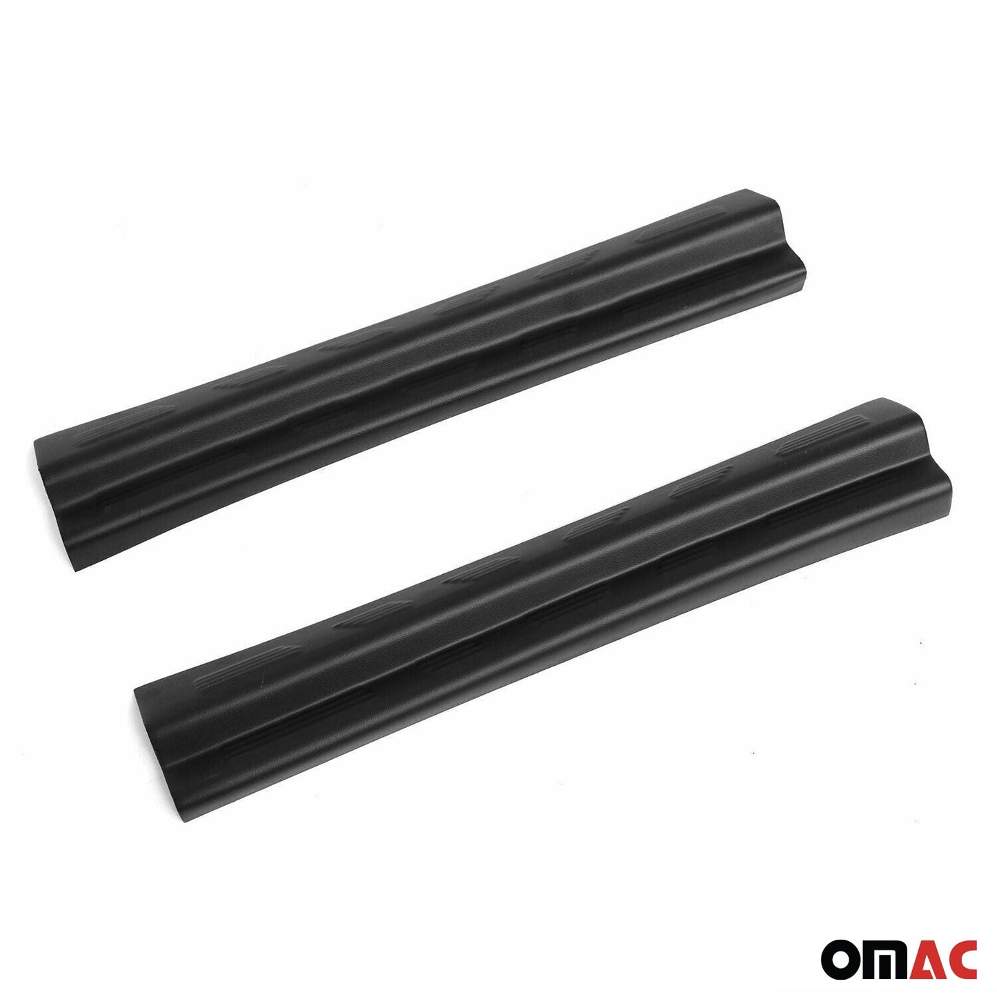 Protecții prag ușă pentru Ford Transit 2006-2014, cauciuc TPE, negru, set 2 piese