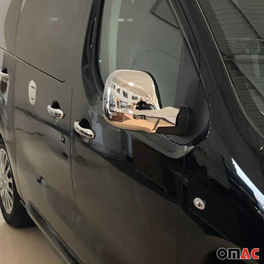 Türgriff Blende Türgriffkappen für Toyota Proace Verso 2016-2024 4Tür Chrom 8x