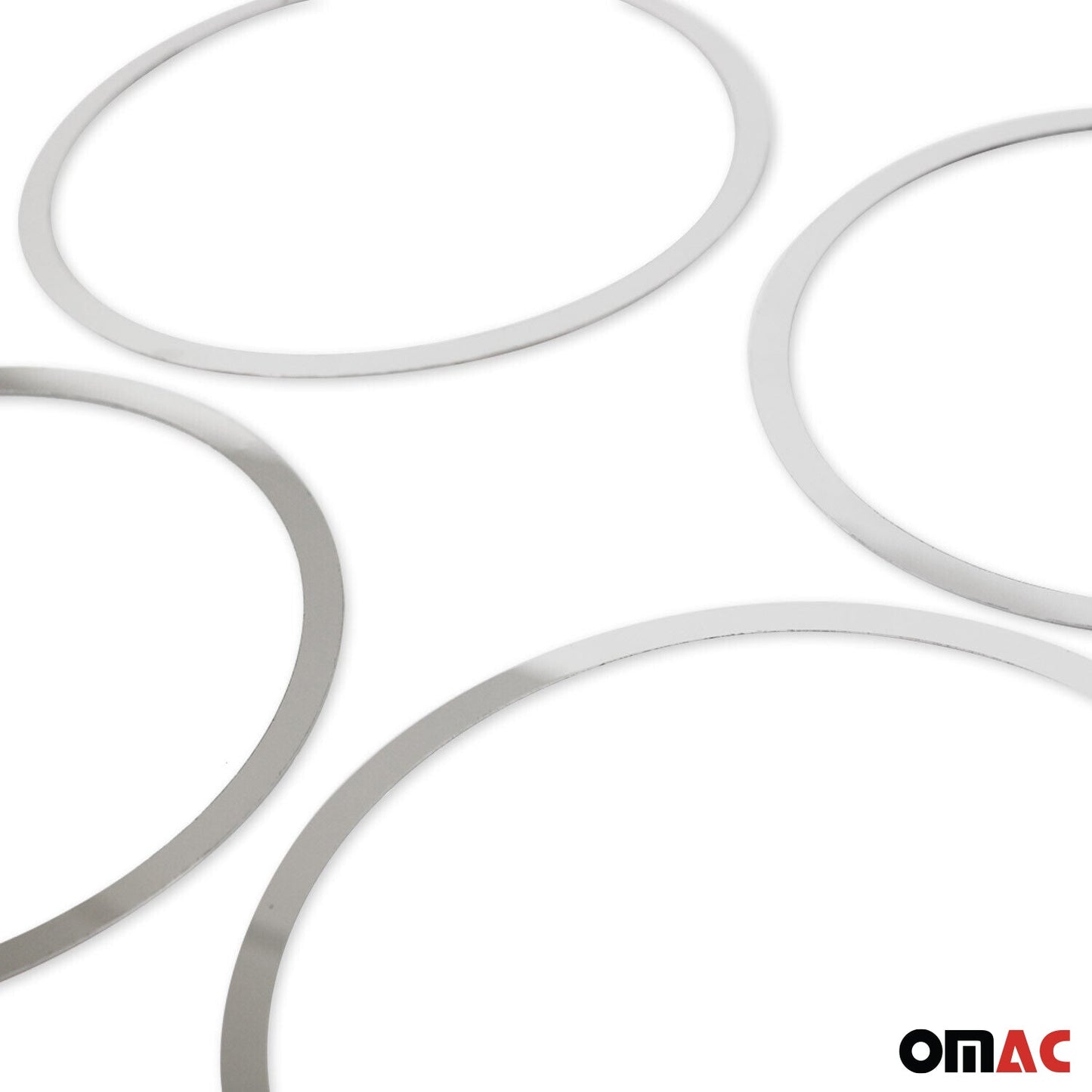 Bandă difuzoare pentru Nissan X-Trail 2014-2025, oțel inoxidabil cromat, set 4 piese