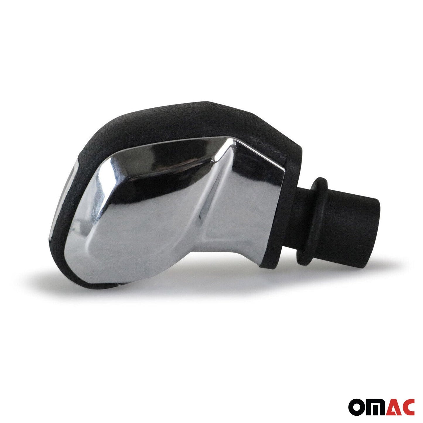 Maneta schimbător de viteze pentru Peugeot 301 2013-2025 cu 5 trepte, piele ecologică, cromată, 1x