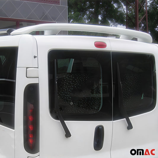 Heckspoiler Dachspoiler Flügel für Renault Trafic Opel Vivaro Hinten Grundiert