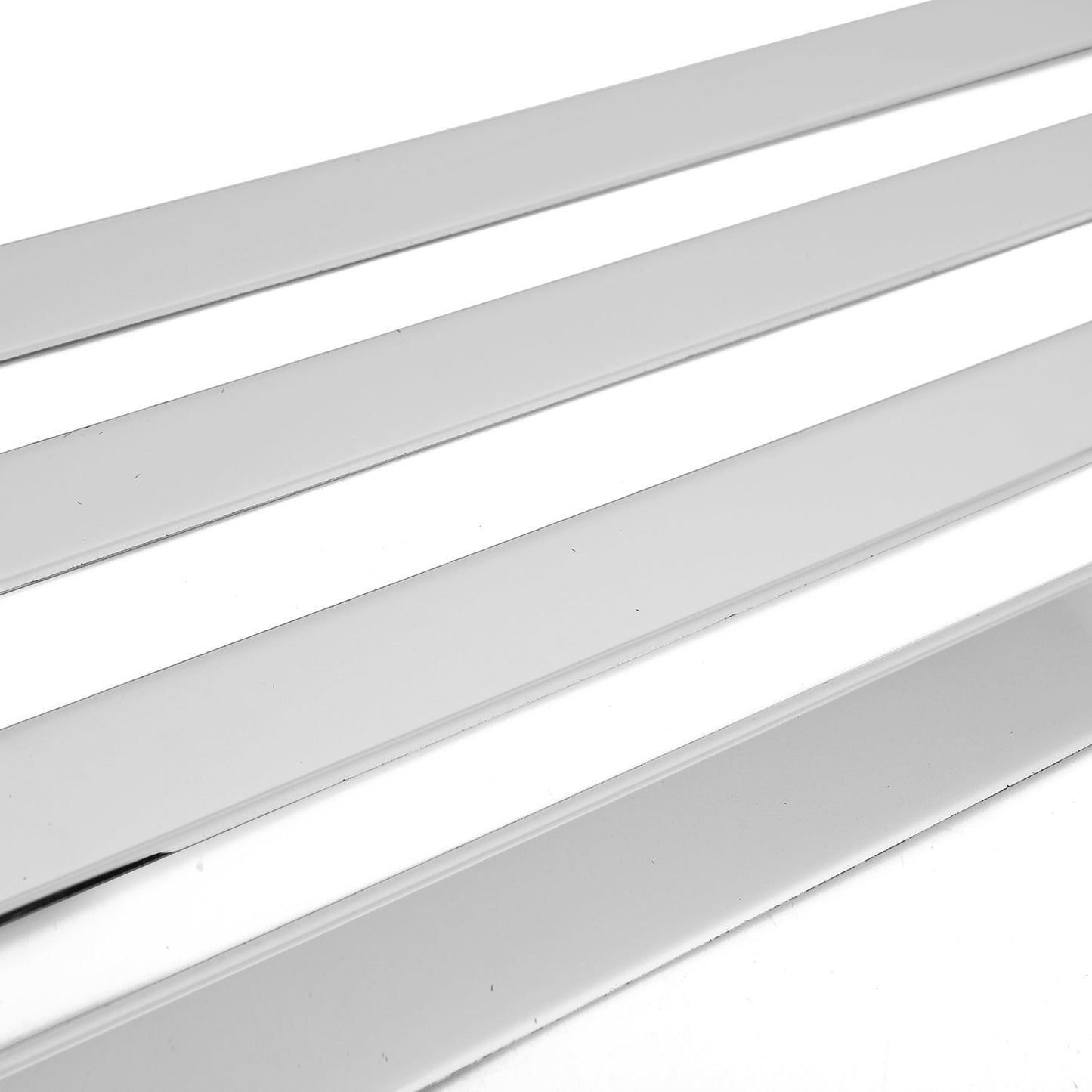 Listwy ozdobne drzwi bocznych do Renault Clio 5 FL 2023-2025, stal nierdzewna chromowana