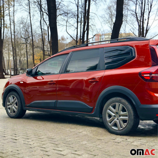 Ornamente lunetă Dacia Jogger 2022-2025, negru, 2 piese