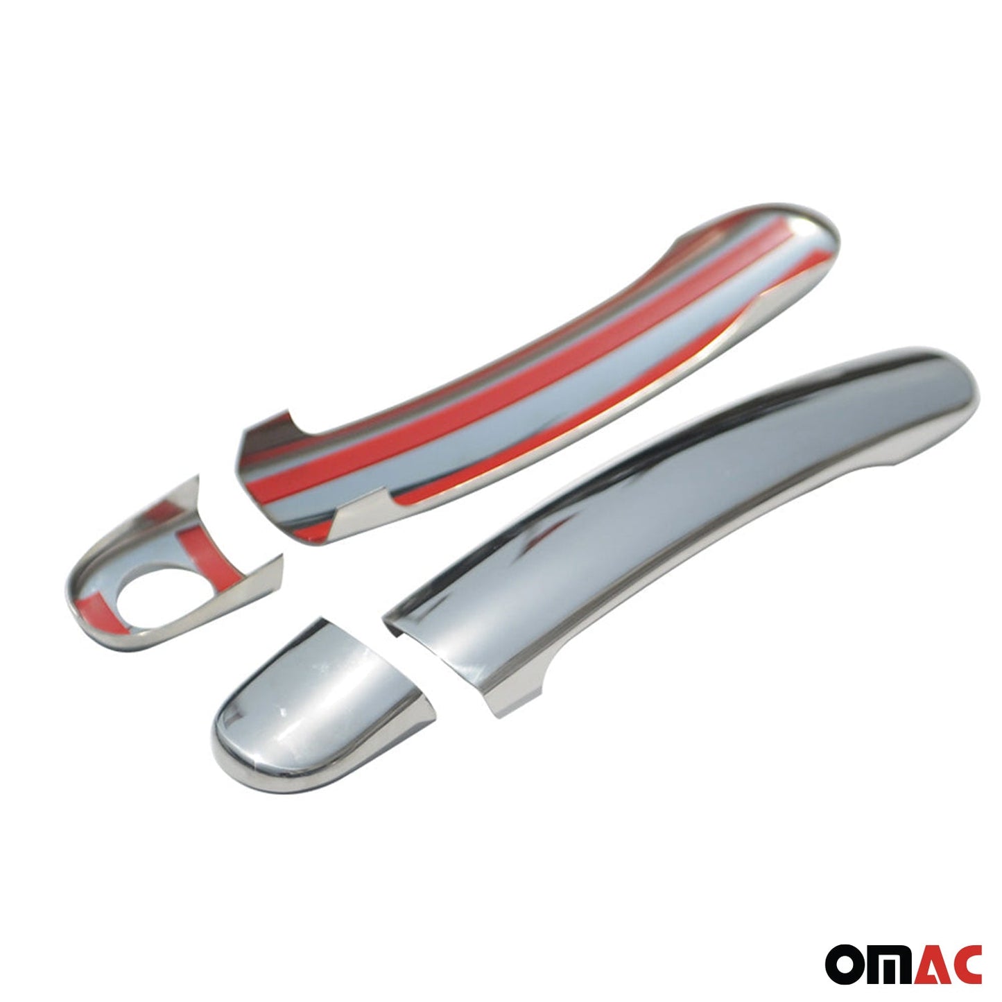 Osłona klamki drzwi do VW Fox 2003-2011, chrom srebrny, 4 sztuki