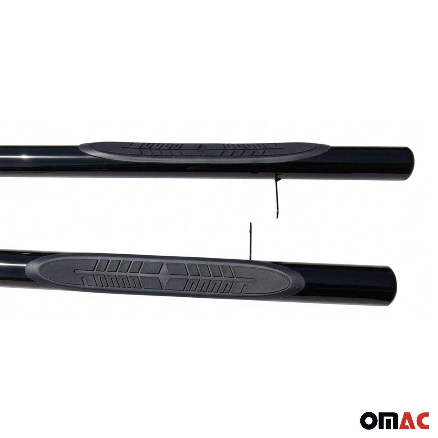 Praguri laterale din oțel, negre, pentru Mercedes Vito W447 L1/L2, 2014-2025, 2 buc.