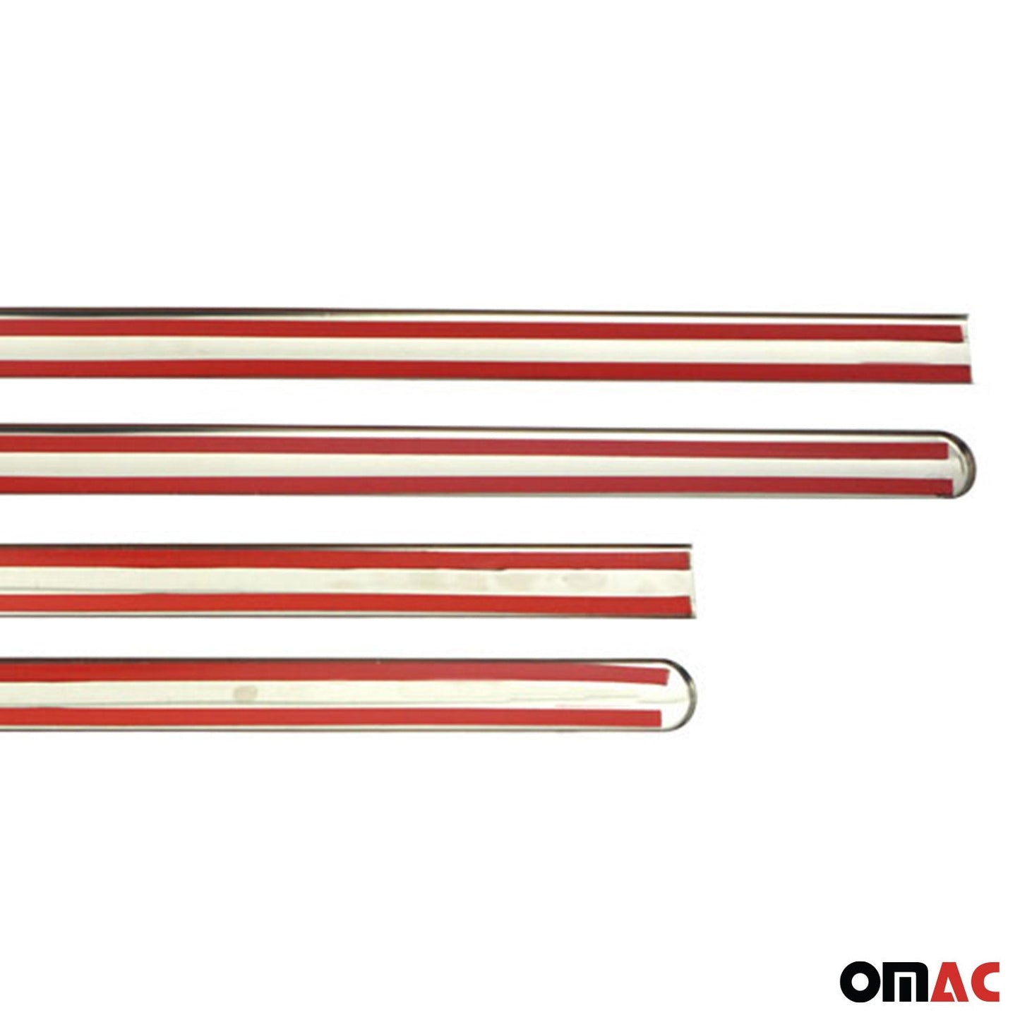 Seitentürleiste Türleisten Türschutzleiste für Fiat Linea 2007-2018 Edelstahl 4x