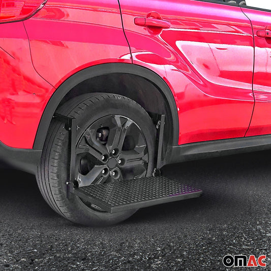 Radtritt Trittstufe Rad Stufe für VW Golf 2019-2025 Klappbar Faltbar 55cm Stahl