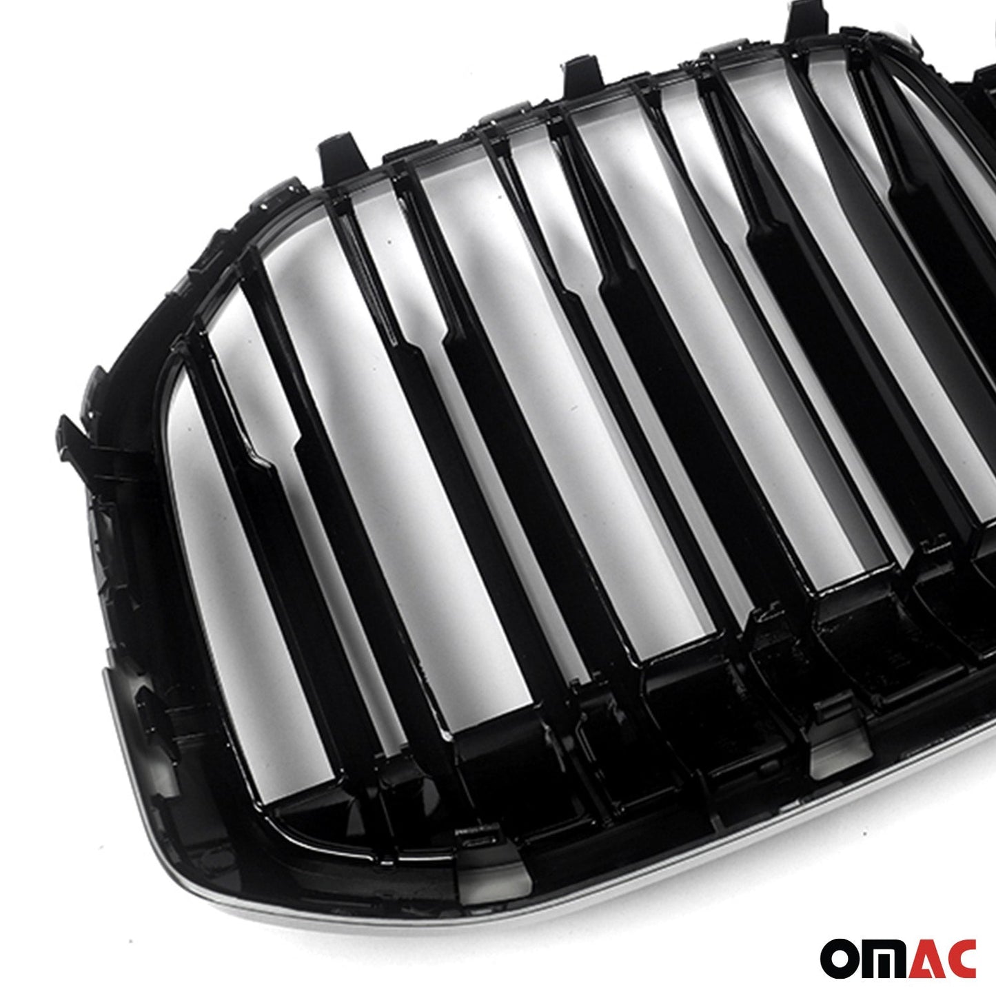 2019-2021 BMW X7 G07 PRE FL Nieren Grill Kühlergrill Schwarz Glanz
