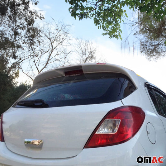 Heckspoiler Dachspoiler für Opel Corsa D 2006-2014 Schrägheck 5 Türer Grundiert