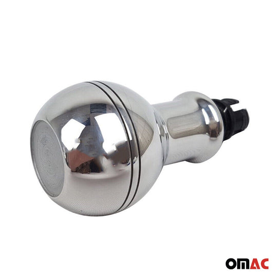 Schaltknauf Schaltknopf für VW Caddy 2003-2025 5/6 Gang Aluminium Silber