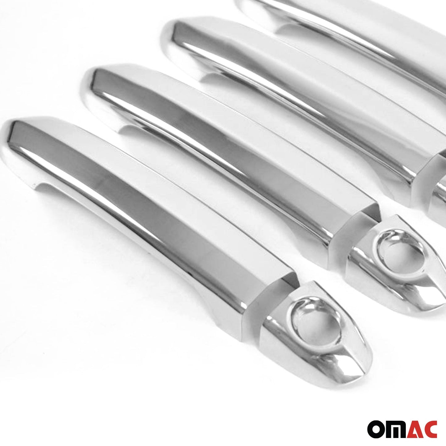 Türgriff Blende Türgriffkappen für Opel Zafira Life 2019-2025 4-Tür Edelstahl 8x