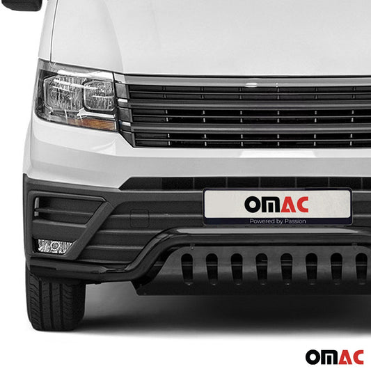 Frontschutzbügel Frontbügel für VW Crafter 2017-2025 mit ABE Stahl Schwarz