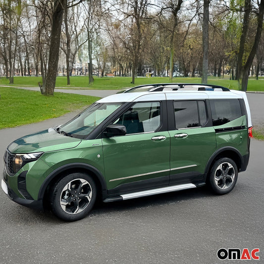 Seitentürleiste Türleiste Türschutz für Ford Tourneo Courier 2023-2025 Edelstahl