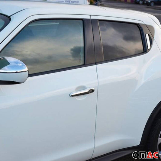 Türgriff Blende Chrom für Nissan Juke 2010-2019 Gebürstet Silber 4tlg