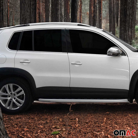 Fensterleisten Zierleisten für VW Tiguan mk2 2016-2024 Edelstahl Chrom 10tlg