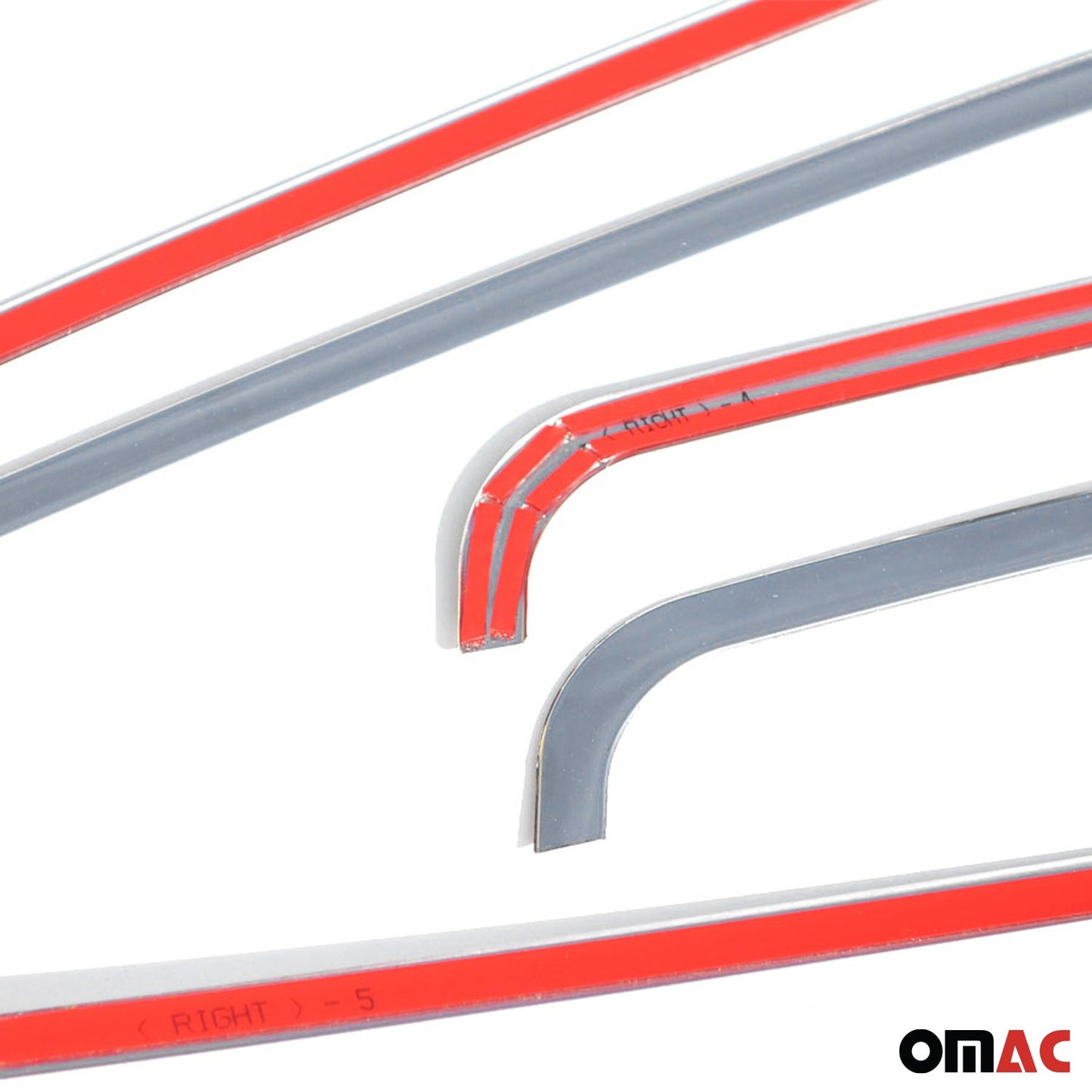 Benzi decorative pentru geamuri pentru VW Caravelle T5 2003-2015 Ușă glisantă scurtă simplă