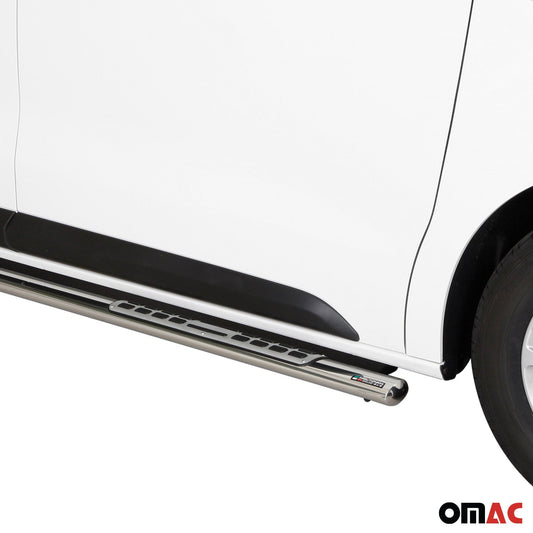 Stahl Seitenschweller Schwellerrohre für Peugeot Expert 2016-2025 L2 Mitte Grau