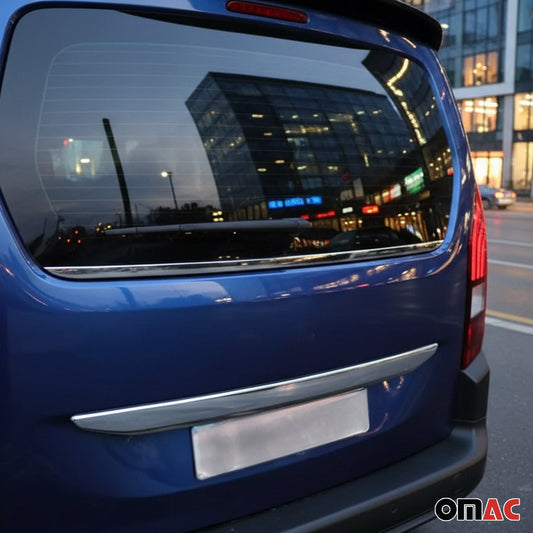 Fensterleisten Zierleisten für Peugeot Rifter 2019-2025 Edelstahl Chrom 1tlg