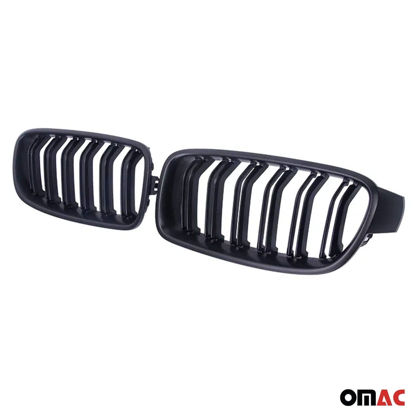 Grilă radiator BMW Seria 3 F30 2014-2018, grilă radiator M-Tech, negru lucios