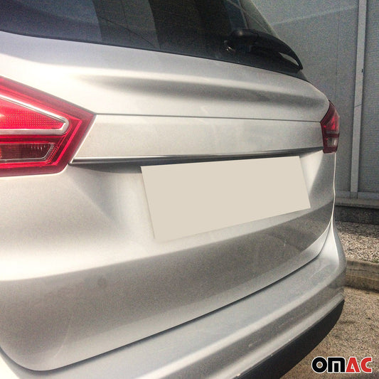 Benzi decorative portbagaj/hayon pentru Ford B-Max 2012-2017, oțel inoxidabil cromat