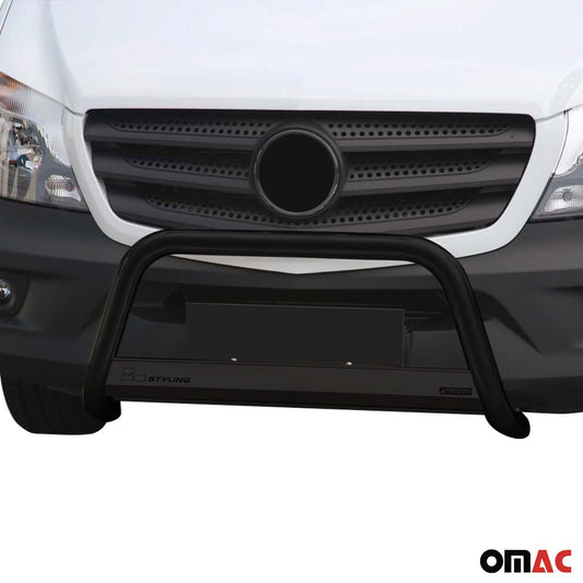 Frontbügel Frontschutzbügel für Mercedes Sprinter 2013-2018 ø63mm Stahl Schwarz