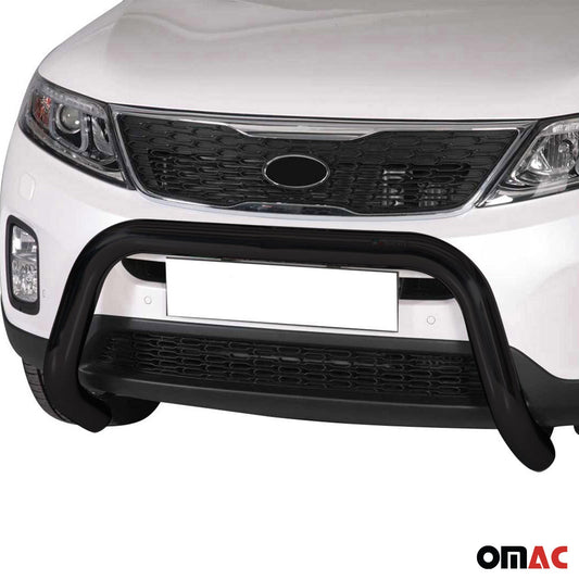Bară de protecție/buton față pentru Kia Sorento 2012-2015 ø76mm oțel negru protecție