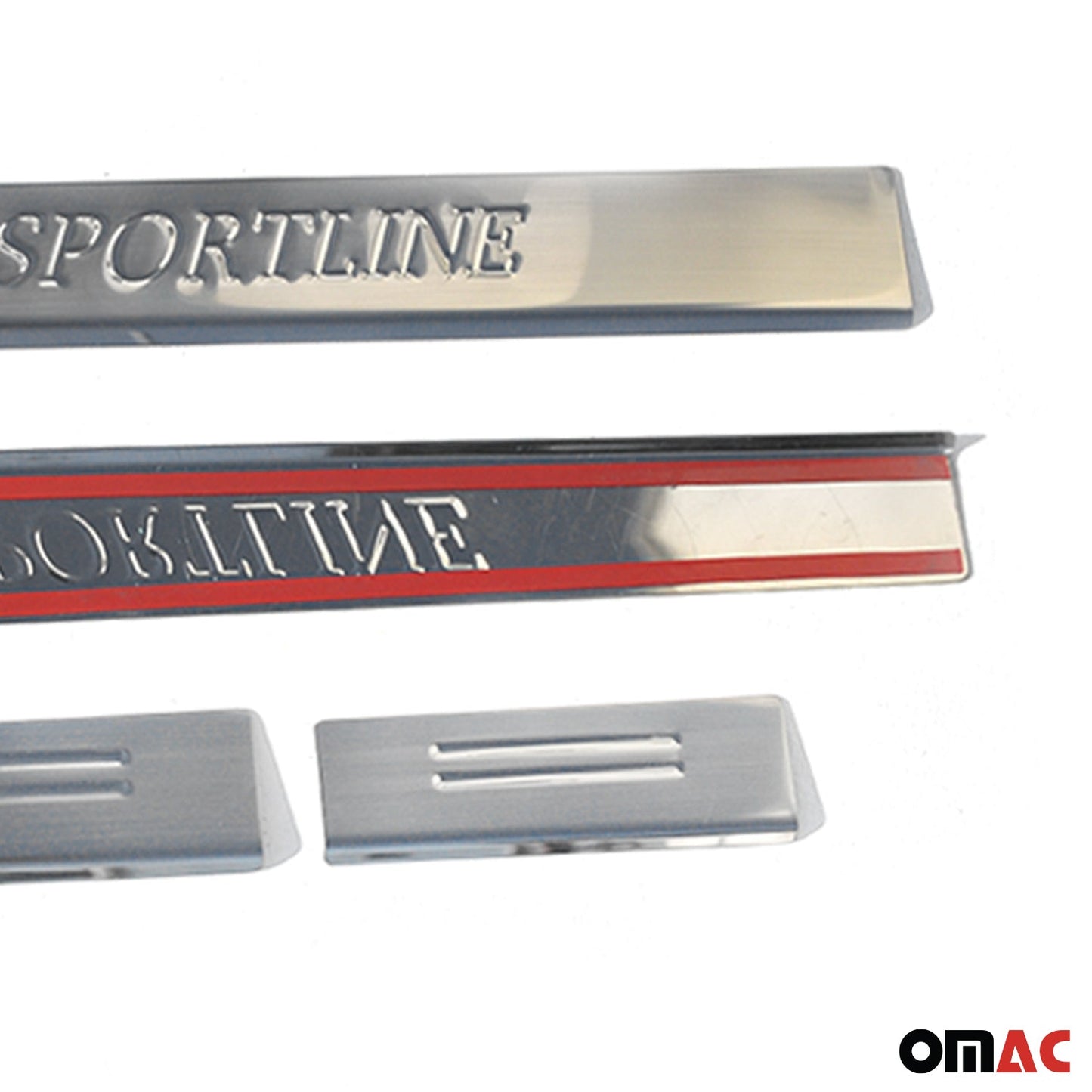 Ornamente prag uși pentru BMW X3 E83 2003-2010, oțel inoxidabil, sport, set 4 piese