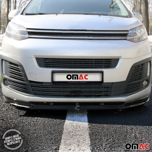 Stoßstange Frontlippe für Ford Tourneo Custom 2013-2017 Auto Schwarz ABS