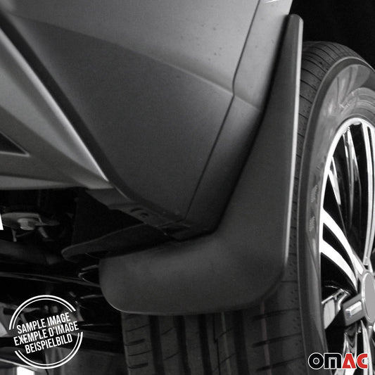 Chlapacze/nakładki na błotniki Peugeot 2008 2013-2019 tylne plastikowe czarne 2x