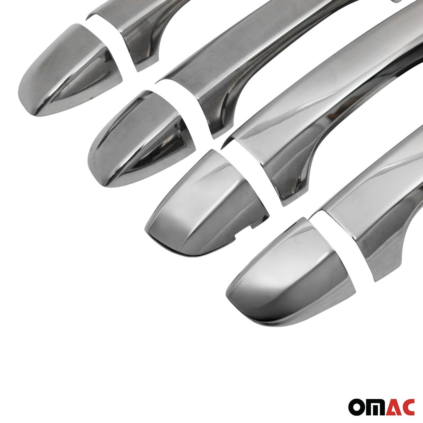 Ornamente mâner ușă, capace mâner ușă pentru VW Tiguan Allspace 2016-2024, oțel inoxidabil, 8x