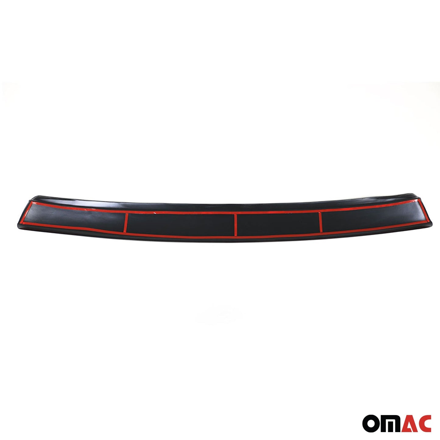 2015-2022 VW T6 Transporter Doppeflügel Ladekantenschutz Schwarz ABS