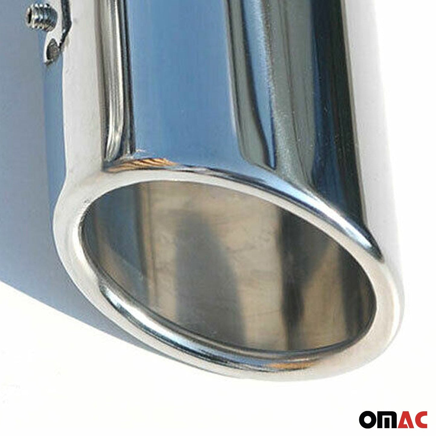 Auspuffblende Endrohr für Mercedes CLS 2004-2025 Edelstahl Chrom 60mm 2tlg