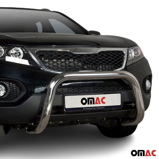 Bară de protecție față pentru Kia Sorento 2010-2012 cu ABE (omologare de tip germană) protecție argintie împotriva impactului