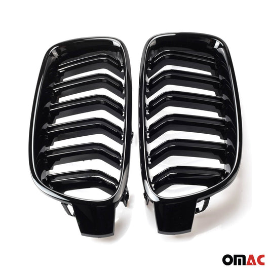 Grilă radiator BMW M3 F80 2014-2018, negru lucios