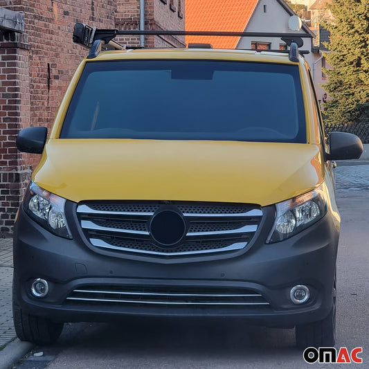 Benzi decorative grilă radiator pentru Mercedes Vito W447 2014-2019, cromate, 5x