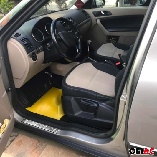 Protecții prag exclusive pentru Peugeot 508 2010-2025, oțel inoxidabil, 4x