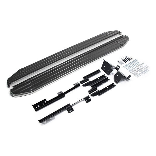 Trittbretter Seitenschweller für Nissan X-Trail 2015-2018 ABE Alu
