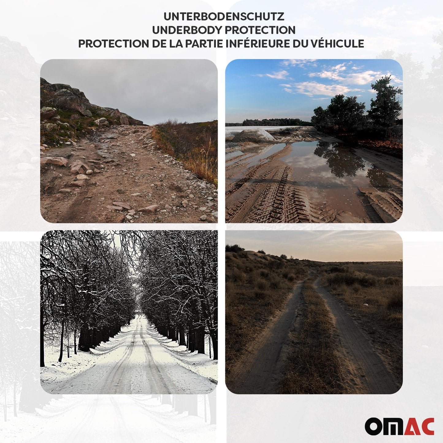 Unterfahrschutz Motorschutz Getriebeschutz für Opel Mokka 1.4/ 1.8 2012-2016