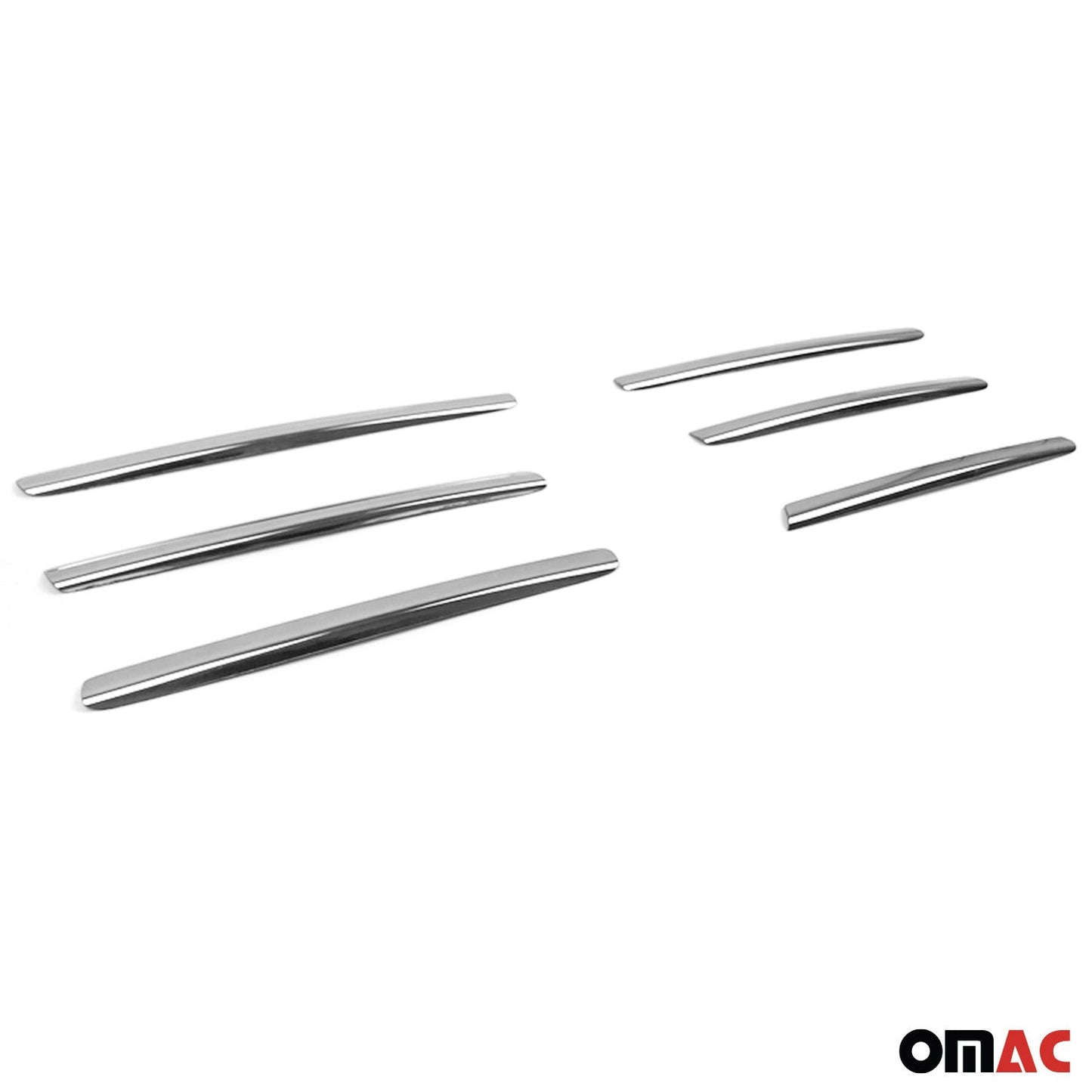 Kühlergrill Leisten Grillleisten für Audi A3 8L 1996-2000 Edelstahl Silber 6tlg