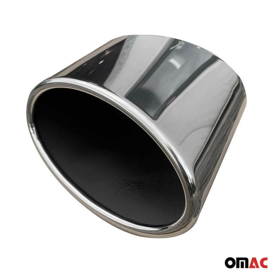 Ornamente eșapament pentru VW Golf 2012-2025 oțel inoxidabil cromat 2x