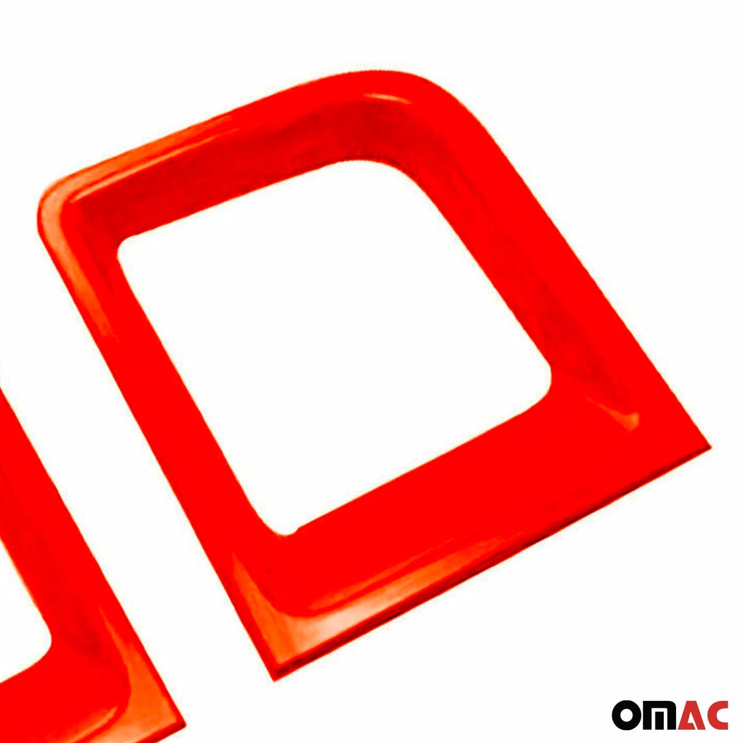 Benzi decorative grilă auto pentru Jeep Renegade 2015-2019 ABS portocaliu 2x