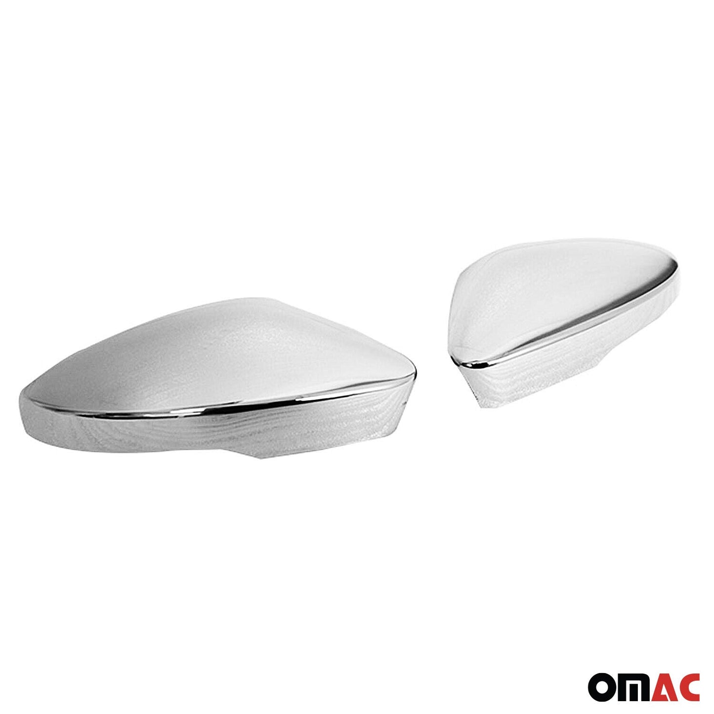 Spiegelkappen Spiegelabdeckung für Skoda Octavia 5E 2013-2019 Edelstahl Silber