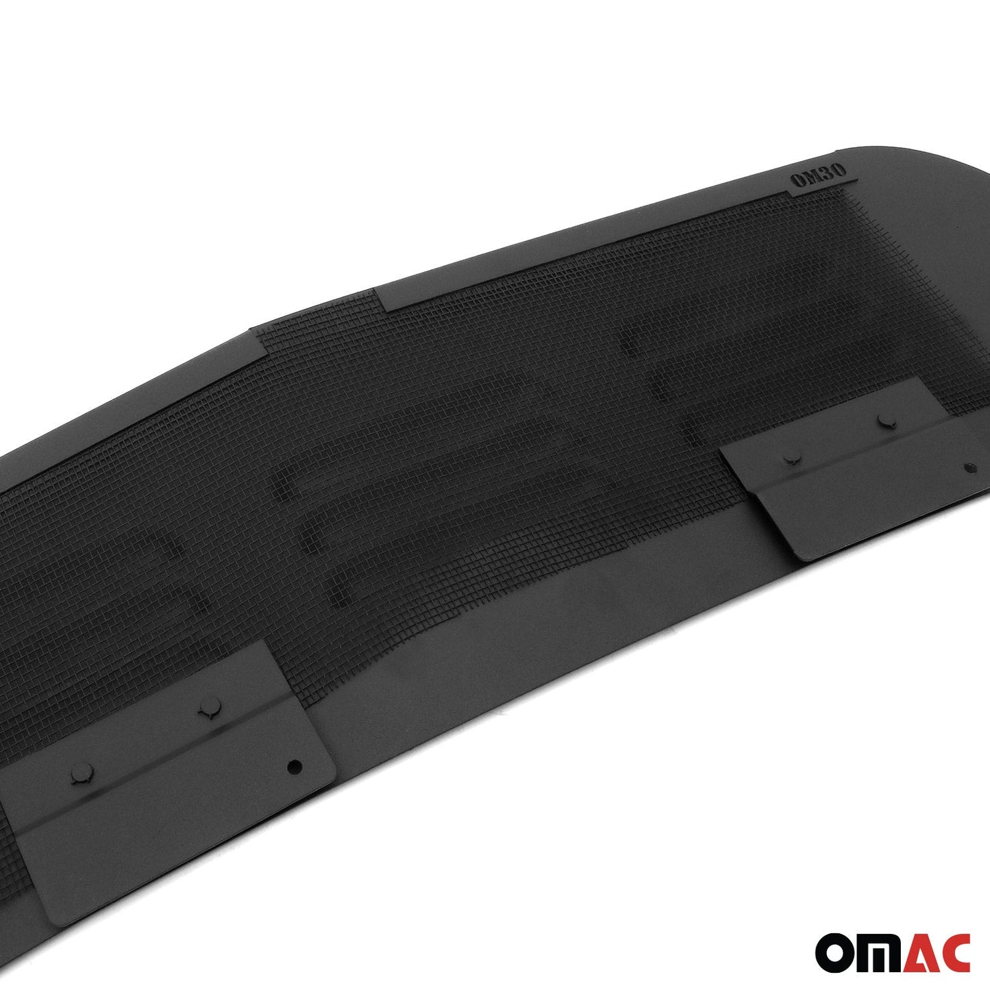 Lüftungsgitter Be & Entlüftung für Peugeot Partner 2019-2025 Alu Schwarz 2tlg