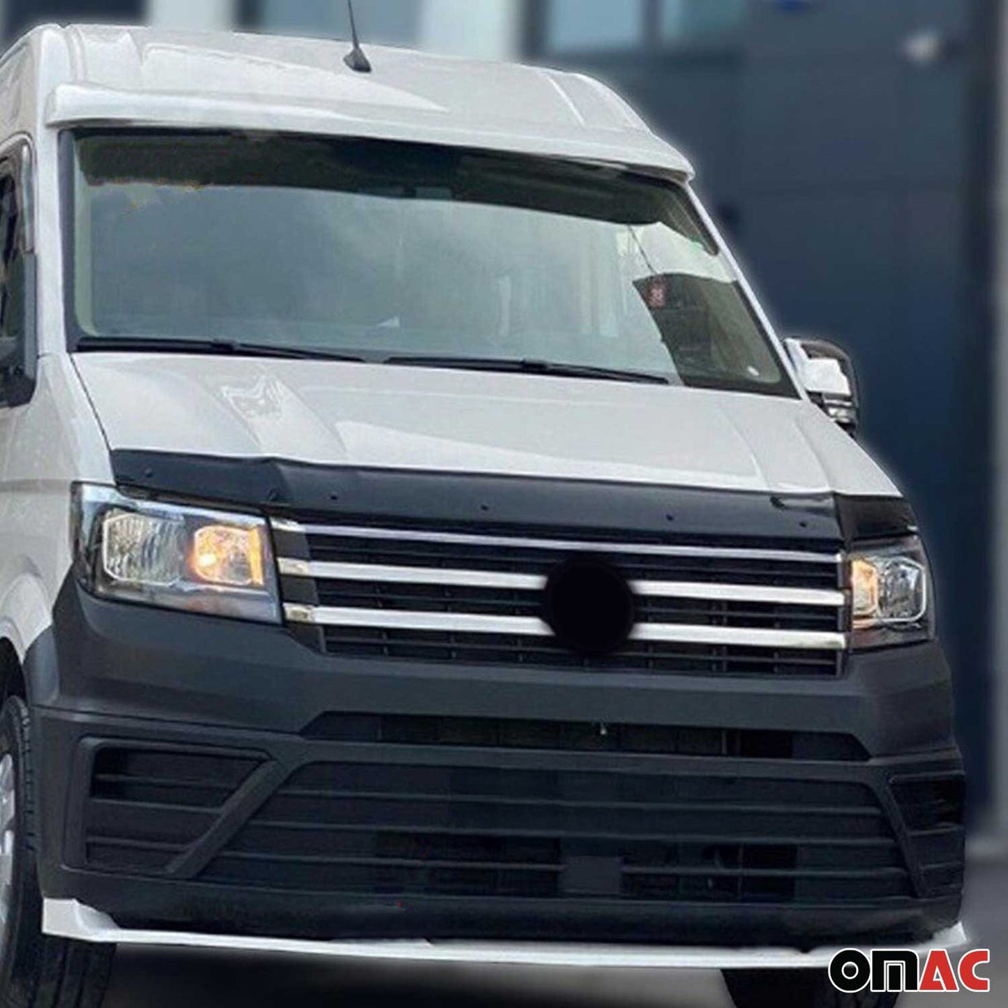 Frontspoiler Lippe Stoßstange Splitter für VW Crafter 2017-2025 weiss