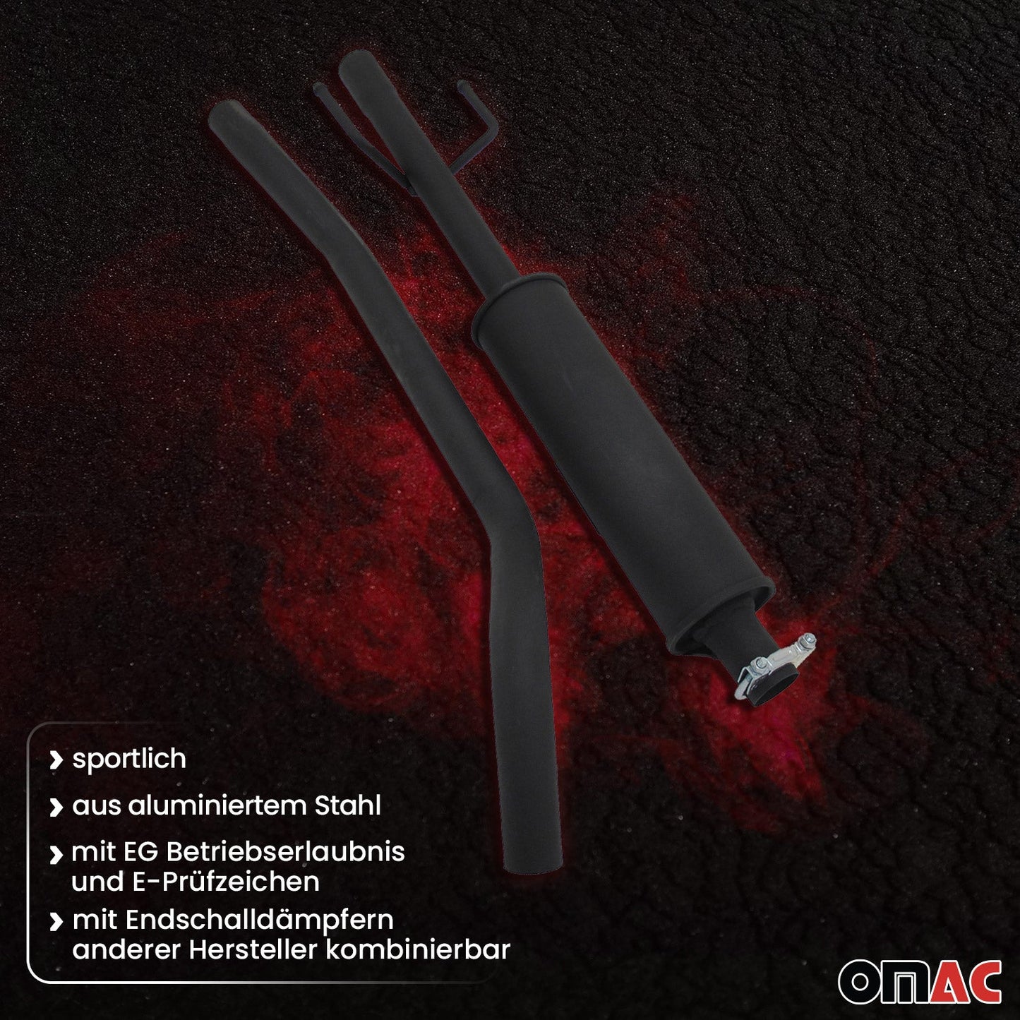 NOVUS Sport Vorschalldämpfer für Opel Corsa C mit EG Betriebserlaubnis